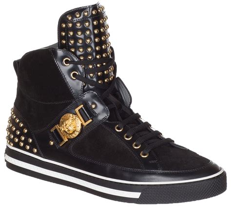 versace collection men's sneakers|Versace sneakers men price.